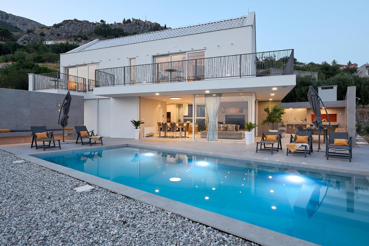 Design Villa Clavis-Brand New Villa With A View Klis Extérieur photo