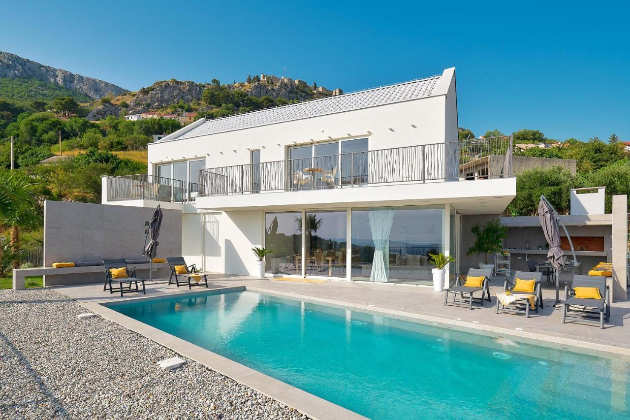 Design Villa Clavis-Brand New Villa With A View Klis Extérieur photo